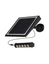 V-TAC 8W LED Соларна Стенна Лампа 6400К - 6850 - 4