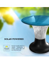 V-TAC 15W LED Соларна Наземна Лампа 6000K+4000K Черна - 23005 - 6