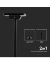 V-TAC 2W LED Соларно Колче Алуминиева Основа 3в1 - 10304 - 2