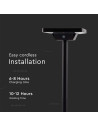 V-TAC 2W LED Соларно Колче Алуминиева Основа 3в1 - 10304 - 7