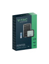 V-TAC 30W LED Соларен Прожектор LiFePo Батерия 3.7V Черен 6000K - 10311 - 16