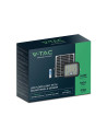 V-TAC 10W LED Соларен Прожектор LiFePo Батерия 3.7V Черен 4000K - 10