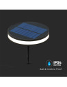 V-TAC 1.8W LED Соларен Спот Колче IP54 3000K - 23015 - 2