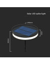 V-TAC 1.8W LED Соларен Спот Колче IP54 3000K - 23015 - 5