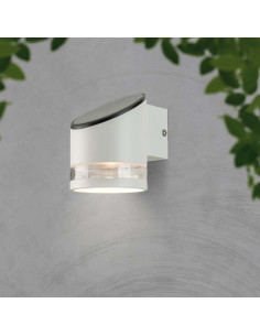 V-TAC 1W LED Соларна Стенна Лампа SMD Бяло Тяло IP44 3000K - 10395 - Цена | LEDs4economy 2