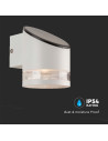 V-TAC 1W LED Соларна Стенна Лампа SMD С Микровълнов Датчик IP44 3000K - 23014 - 6