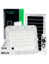 V-TAC 10W LED Соларен Прожектор 6400K Сменяема Батерия Бяло Тяло - 7841 - 2