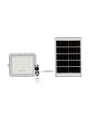 V-TAC 6W LED Соларен Прожектор 6400K Сменяема Батерия Бяло Тяло - 7839