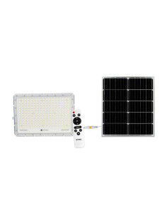 V-TAC 30W LED Соларен Прожектор 4000K Сменяема Батерия Бяло Тяло - 7848 - Цена | LEDs4economy