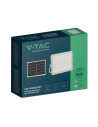 V-TAC 20W LED Соларен Прожектор 4000K Сменяема Батерия Бяло Тяло - 7846 - 3