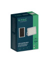 V-TAC 15W LED Соларен Прожектор 4000K Сменяема Батерия Бяло Тяло - 7844 - 2