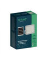 V-TAC 10W LED Соларен Прожектор 4000K Сменяема Батерия Бяло Тяло - 7842 - 4