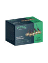 V-TAC 0.5W Соларна Поредица Крушки 12м. Дистанционно 3000K - 7804 - 8