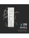 V-TAC 50W Улична Лампа Соларна 6400К - 6760 - 8
