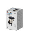 V-TAC 2W LED Соларна Стенна Лампа 3в1 - 2889 - 2