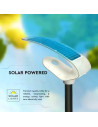 V-TAC LED Соларно Градинско Тяло 20W PIR Сензор Дистанционно 6400К - 5506 - 3