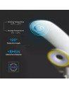 V-TAC LED Соларно Градинско Тяло 20W PIR Сензор Дистанционно 6400К - 5506 - 7
