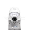 V-TAC LED Соларно Градинско Тяло 20W PIR Сензор Дистанционно 6400К - 5506 - 11