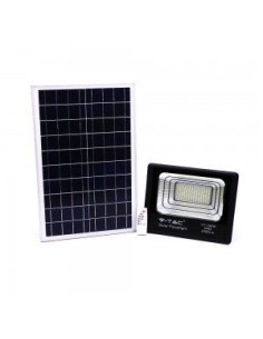 V-TAC 35W LED Прожектор с Фотоволтаичен Панел 6000K - 94012 - Цена | LEDs4economy