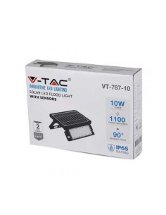 V-TAC 10W LED Прожектор Соларен Черно Тяло Неутрална Светлина - 9869 - Цена | LEDs4economy 2
