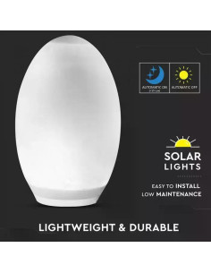V-TAC LED Соларно Яйце RGB - 8557 - Цена | LEDs4economy 2