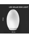 V-TAC LED Соларно Яйце RGB - 8557 - 3