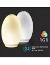 V-TAC LED Соларно Яйце RGB - 8557 - 4