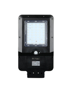 V-TAC 15W Улична Лампа Соларна Черна 6000K - 8548 - Цена | LEDs4economy