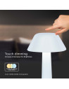 V-TAC 2W LED Настолна Лампа (D100x230) 3000-6500 Бяло Тяло - 10569 - 3