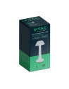 V-TAC 2W LED Настолна Лампа (D100x230) 3000-6500 Бяло Тяло - 10569 - 6