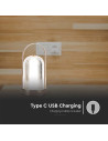 V-TAC LED Настолна Лампа 1800mAH Батерия 120x190 Бронз 3 в 1 - 7991 - 4