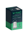V-TAC LED Настолна Лампа 1800mAH Батерия 120x190 Хром 3000-6500 - 7990 - 6