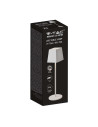 V-TAC 2W LED Настолна Лампа Бяло Тяло 3000К IP54 - 7691 - 9