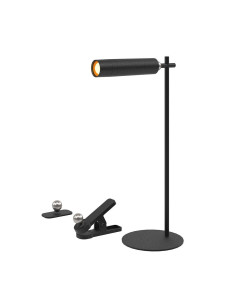 V-TAC 3W LED Магнитна Настолна Лампа 4000 Черно Тяло - 23042 - Цена | LEDs4economy