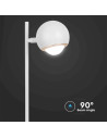 V-TAC 6W LED Настолна Лампа Бяло Тяло 3000 - 10346 - 7
