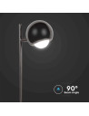 V-TAC 6W LED Настолна Лампа Черно Тяло 3000 - 10345 - 3