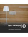 V-TAC 1.5W LED Настолна Лампа Бяла 3in1 - 10326 - 9