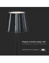 V-TAC 1.5W LED Настолна Лампа Черна 3in1 - 10325 - 8