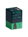 V-TAC LED Настолна Лампа 800mAh Батерия 120x220 3000-6500 Черно Тяло - 7895 - 2