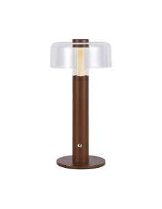 V-TAC LED Настолна Лампа 1800mAh Батерия 150 x 300 3000-6500 Кафяво Тяло - 7945 - Цена | LEDs4economy