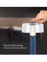V-TAC LED Настолна Лампа 1800mAh Батерия 150 x 300 3000-6500 Лилаво Тяло - 7942 - 2