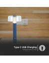V-TAC LED Настолна Лампа 1800mAh Батерия 150 x 300 3000-6500 Лилаво Тяло - 7942 - 5