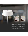 V-TAC 2W LED Настолна Лампа Бяло Тяло 3000К IP54 - 7689 - 7