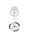 V-TAC 2W LED Настолна Лампа 4400mA Батерия Бяло Тяло IP54 3000 - 7651 - 14
