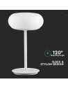 V-TAC 25W LED Настолна Лампа Бяла Димираща 3000 - 40081 - 7