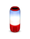 V-TAC 2x3W LED Лампа Колона USB + TF Слот Червена - 8571