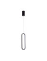 V-TAC 13W LED Висяща Лампа 40CM 3000 Черно Тяло - 10076