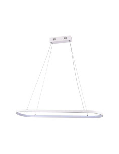 V-TAC 24W LED Висяща Лампа (80x20x100CM) 3000 Бяло Тяло - 10056 - Цена | LEDs4economy