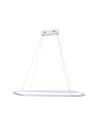 V-TAC 24W LED Висяща Лампа (80x20x100CM) 4000 Бяло Тяло - 10055