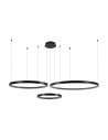 V-TAC LED Осветител 57W Висящ Кристал Черен 3000К - 10054